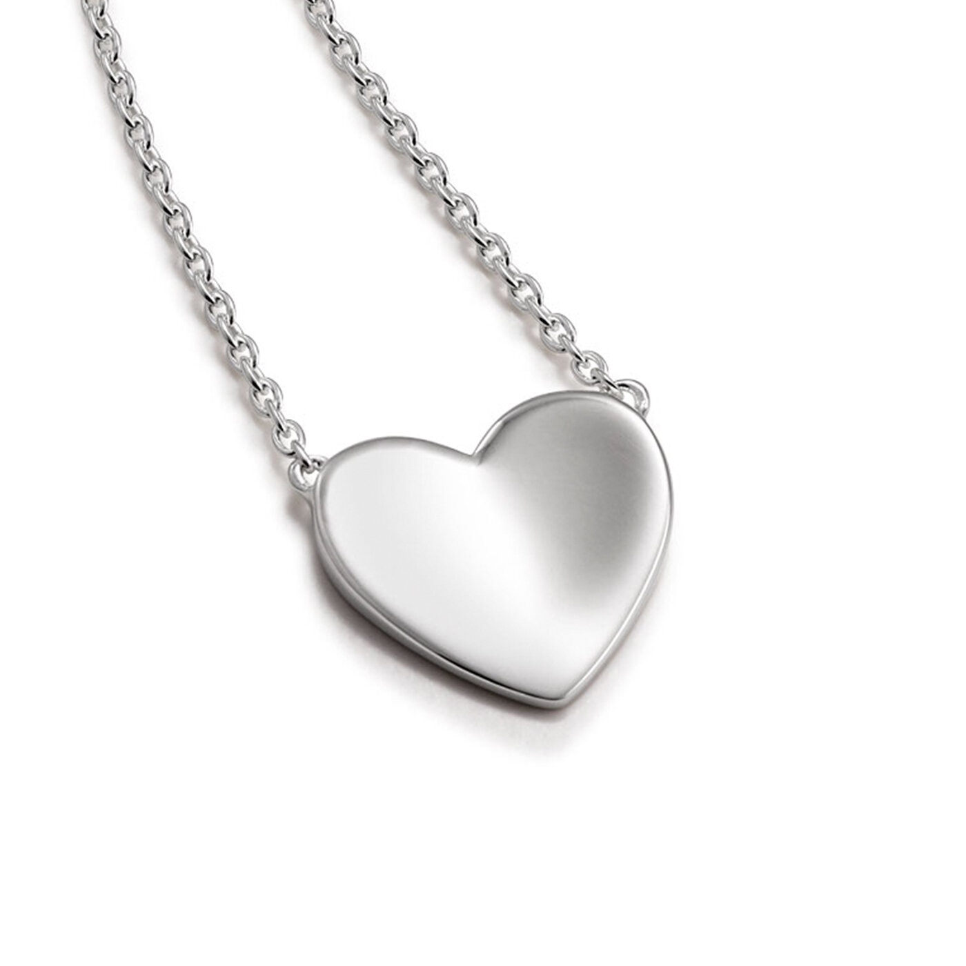 Soft heart necklace    