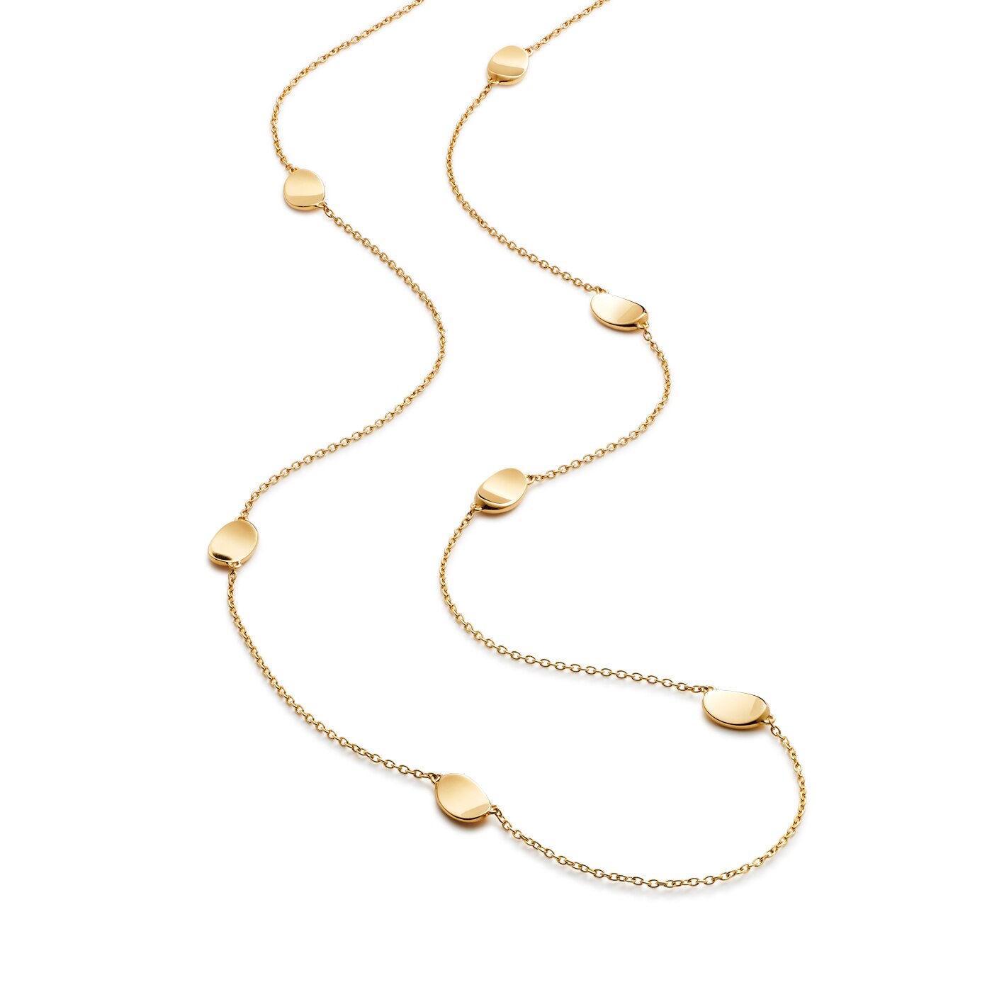 One Long Necklace goldplated silver