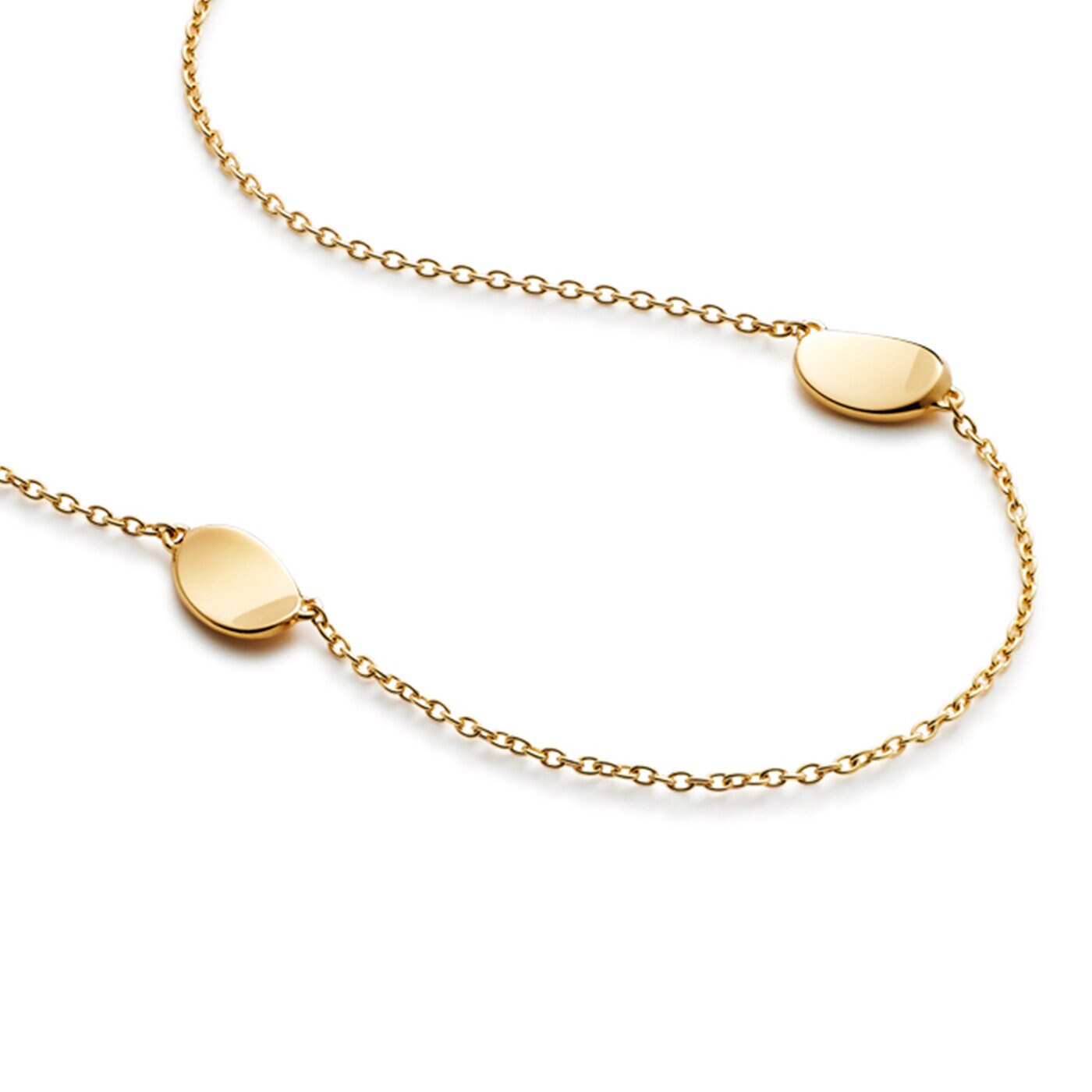 One Long Necklace goldplated silver