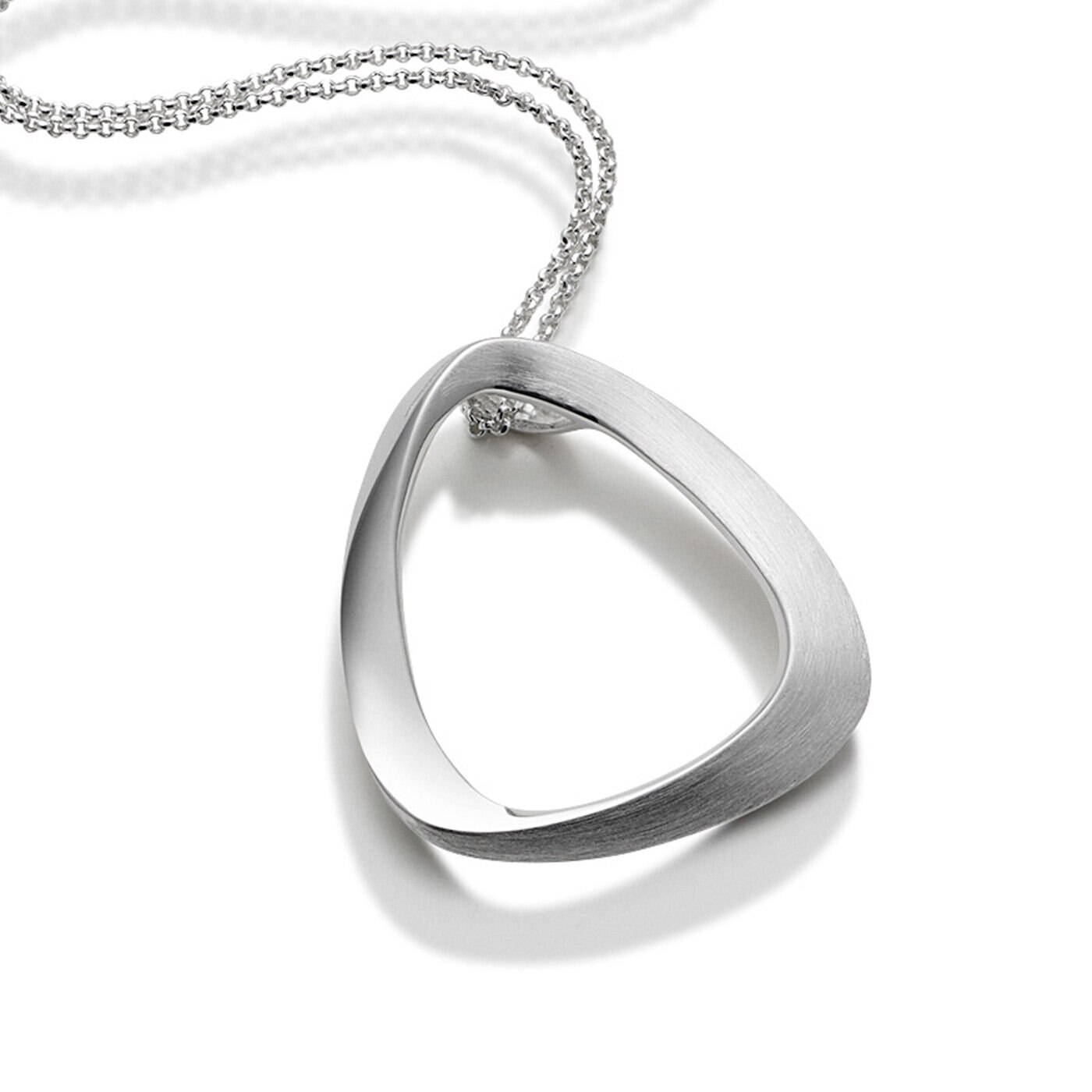 Heavy rings single halsband