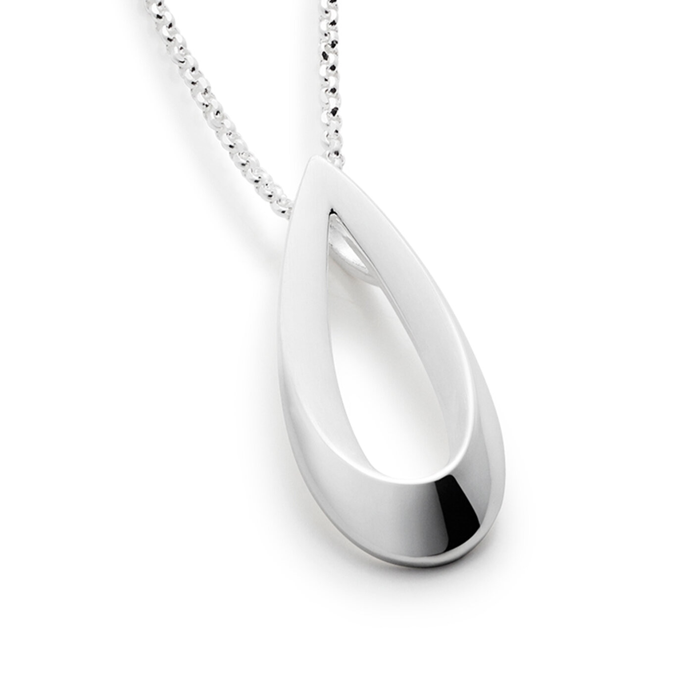 Raindrop necklace