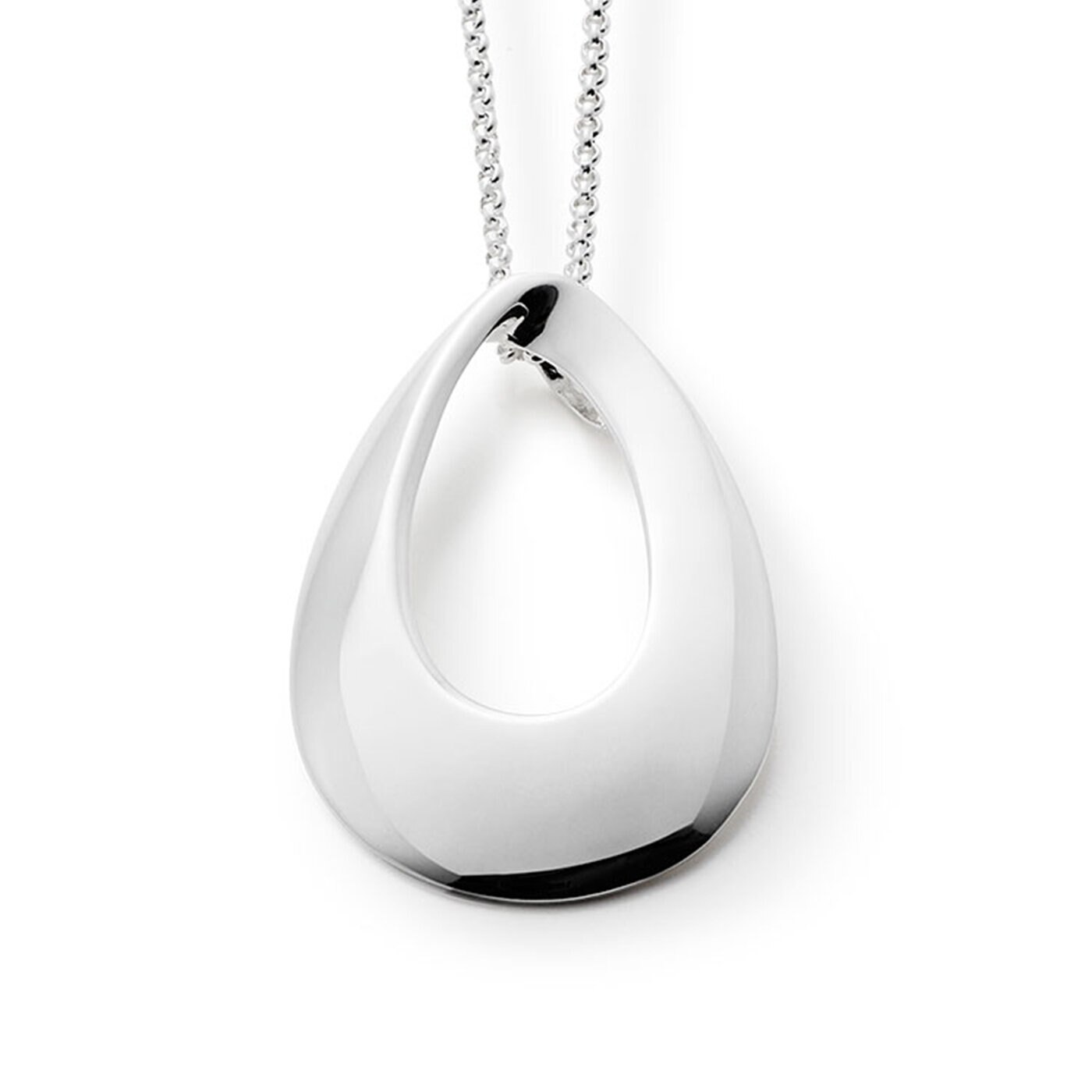 Hollow Drop necklace