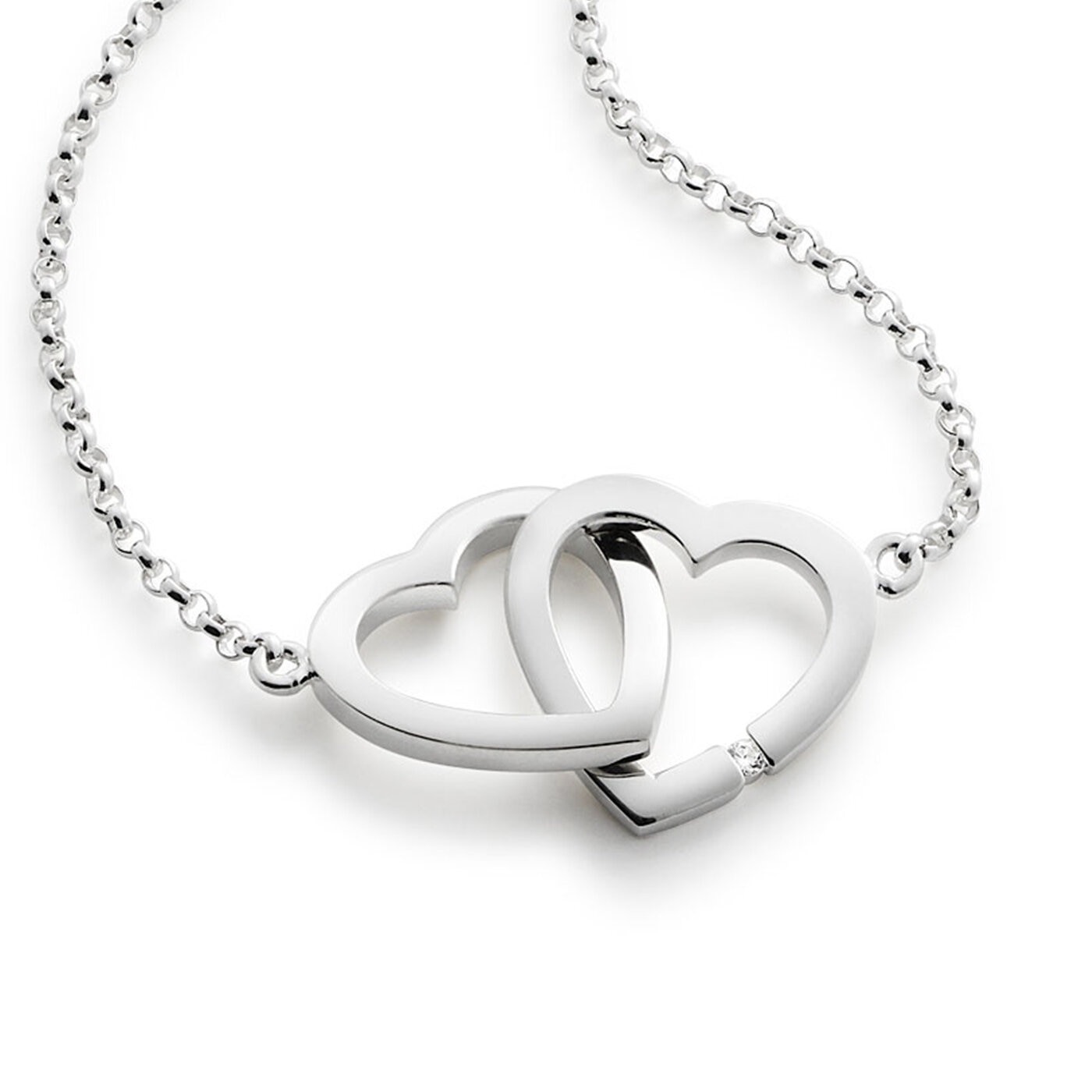 Two Hearts Major Necklace