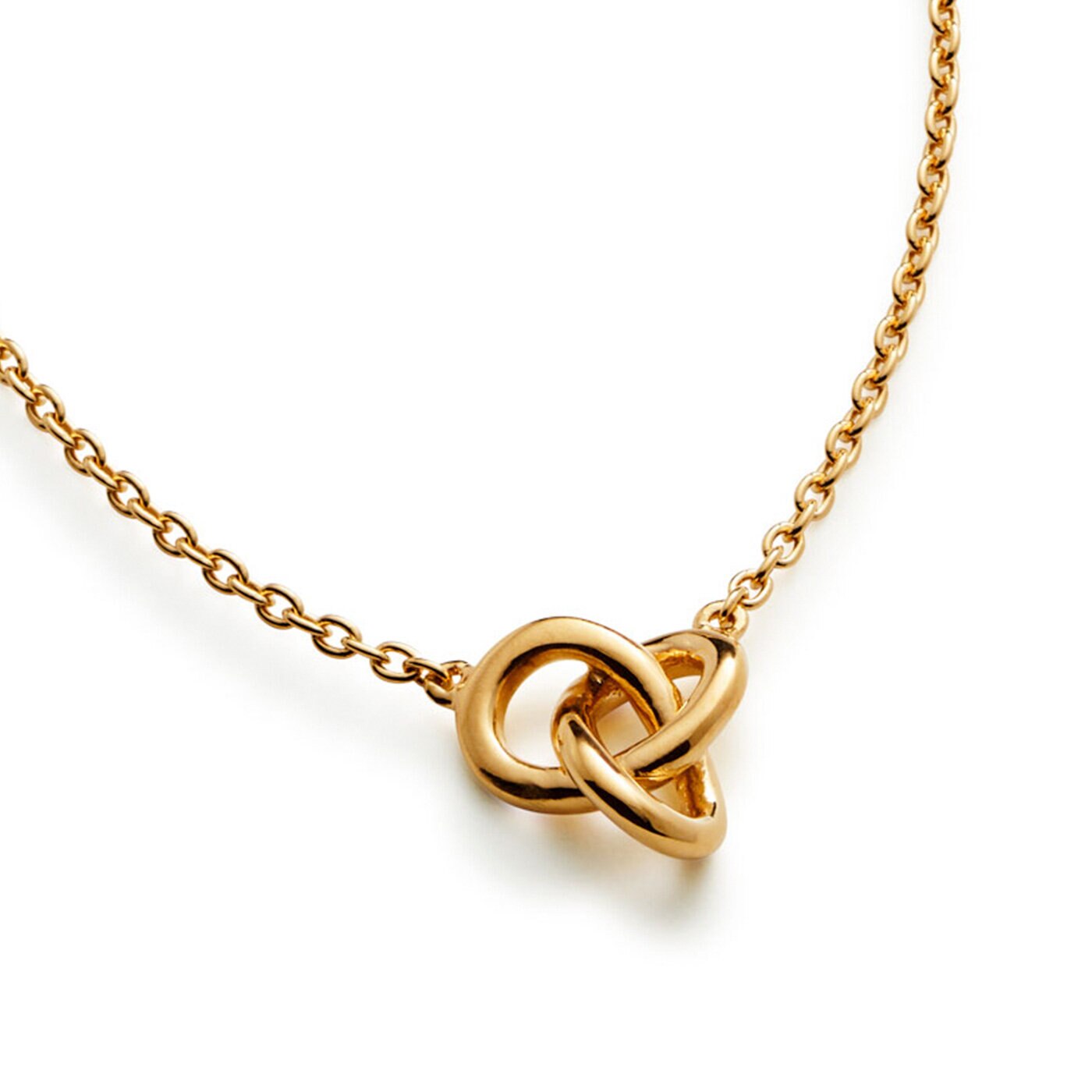 Bonded halsband förgyllt
