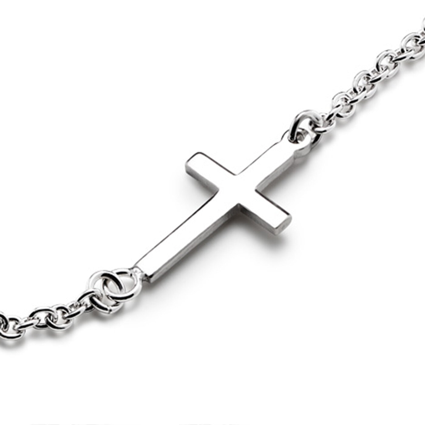 Faith bridge necklace