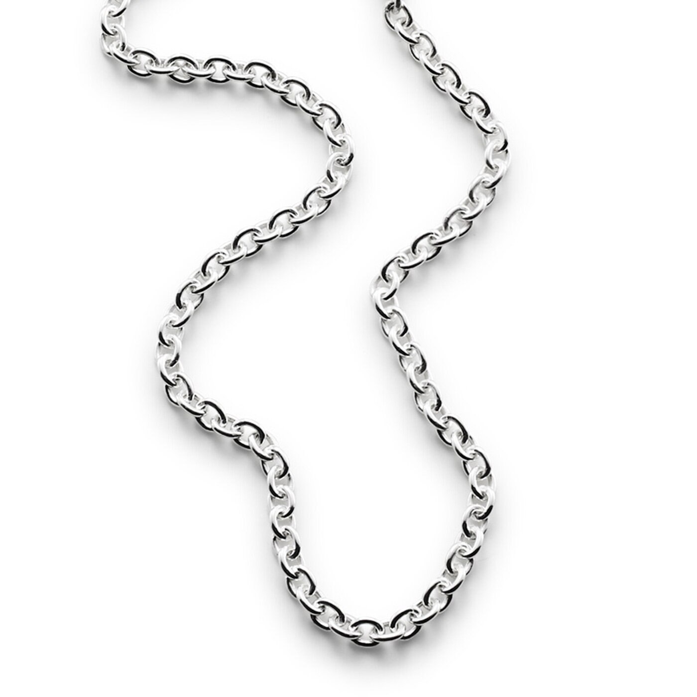 Ankarlänk halsband 90 cm