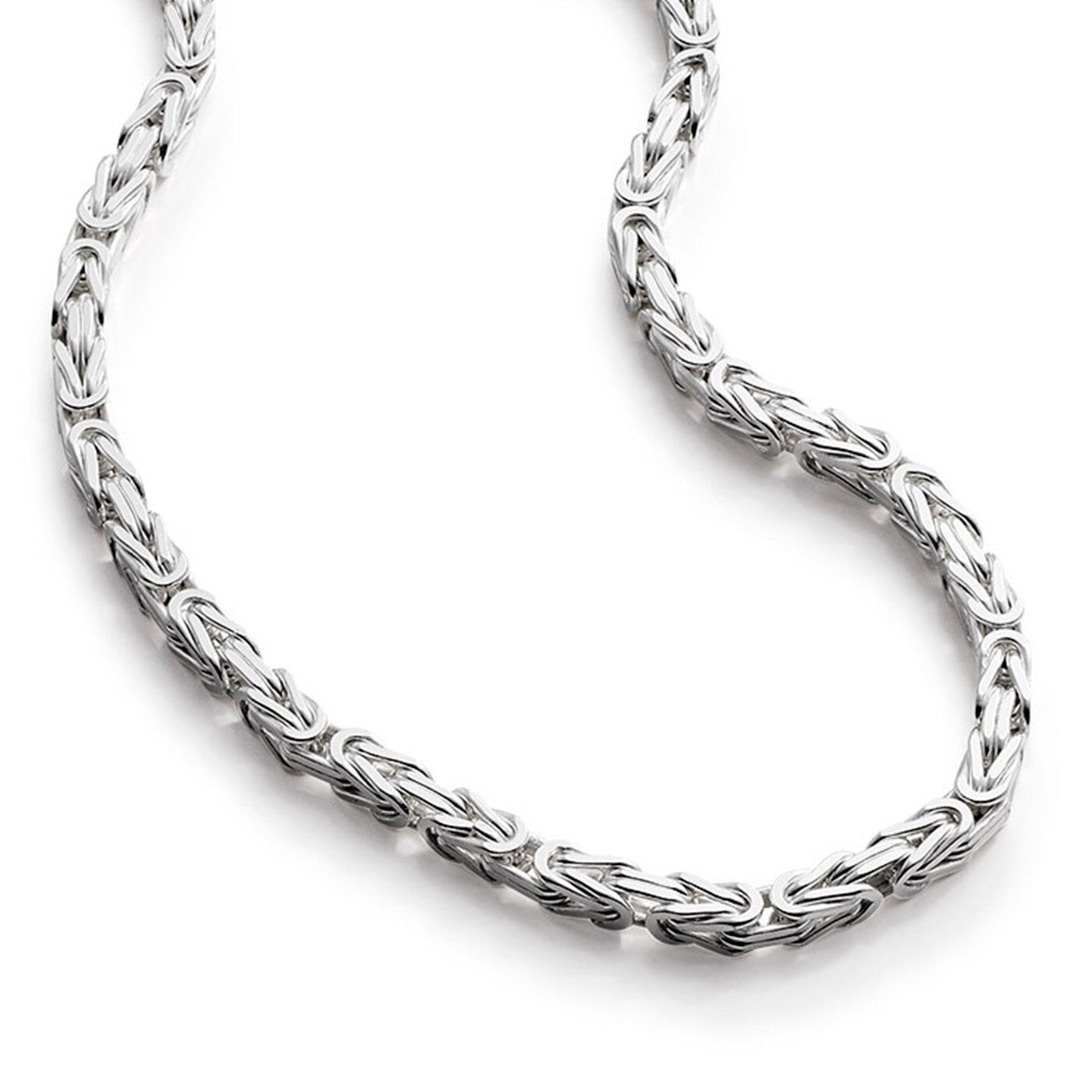 Halsband Kejsarlänk silver 45cm