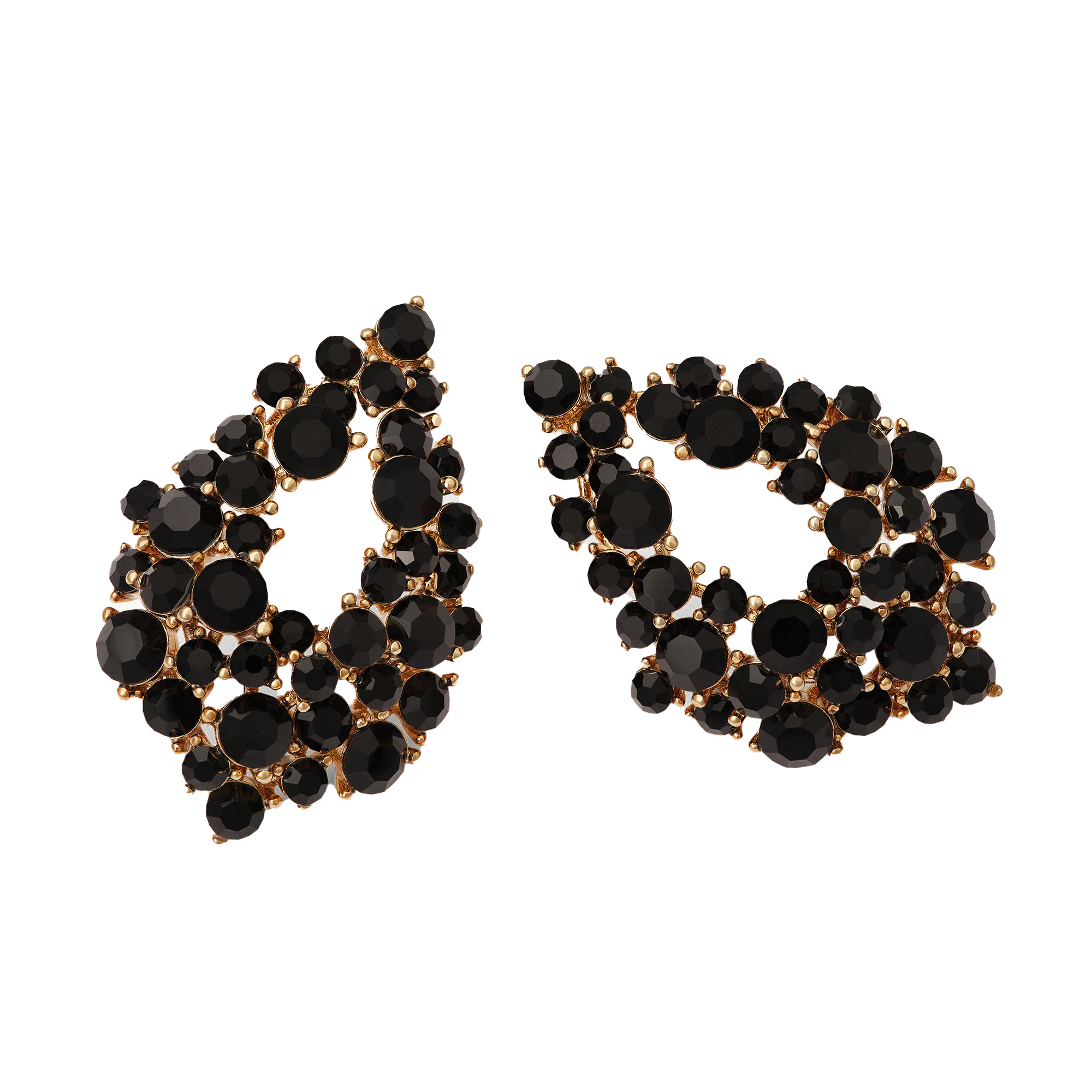 Alice earrings - Jet 