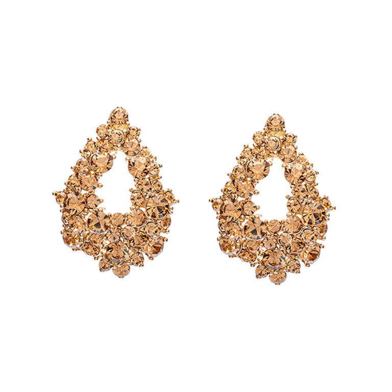 Alice earrings - Light colorado topaz