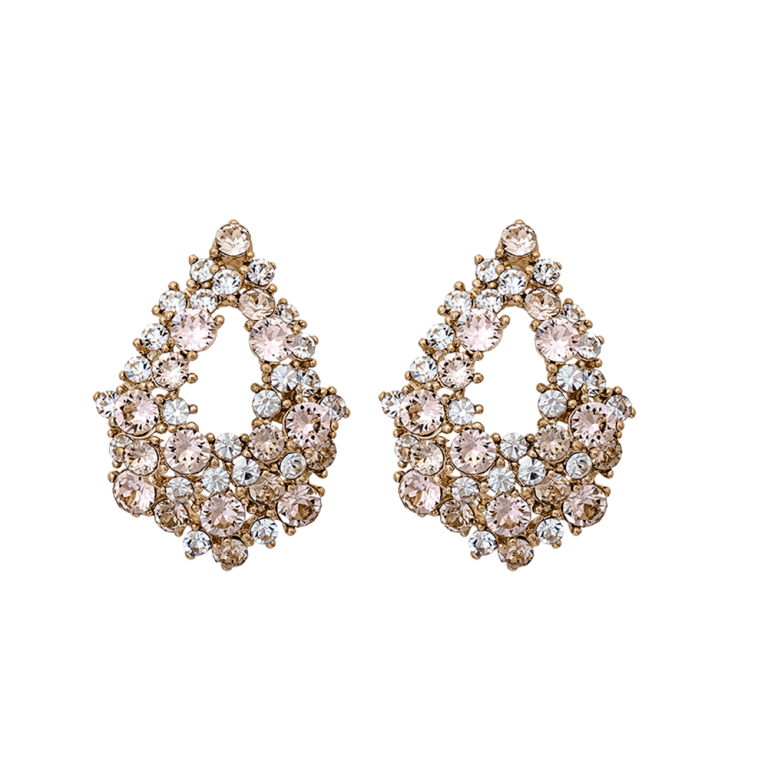 Alice earrings - Light silk