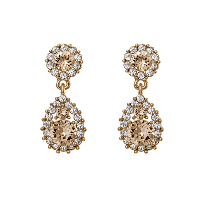 Sofia earrings - Light silk