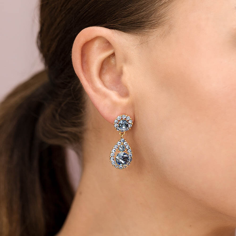 Sofia earrings - Royal blue