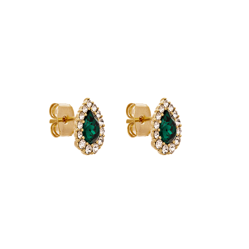 Amelie earrings - Emerald