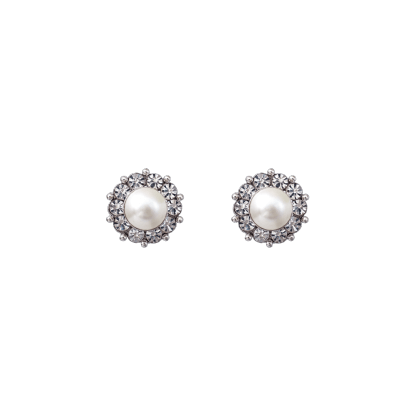 Miss Sofia pearl earrings - Créme