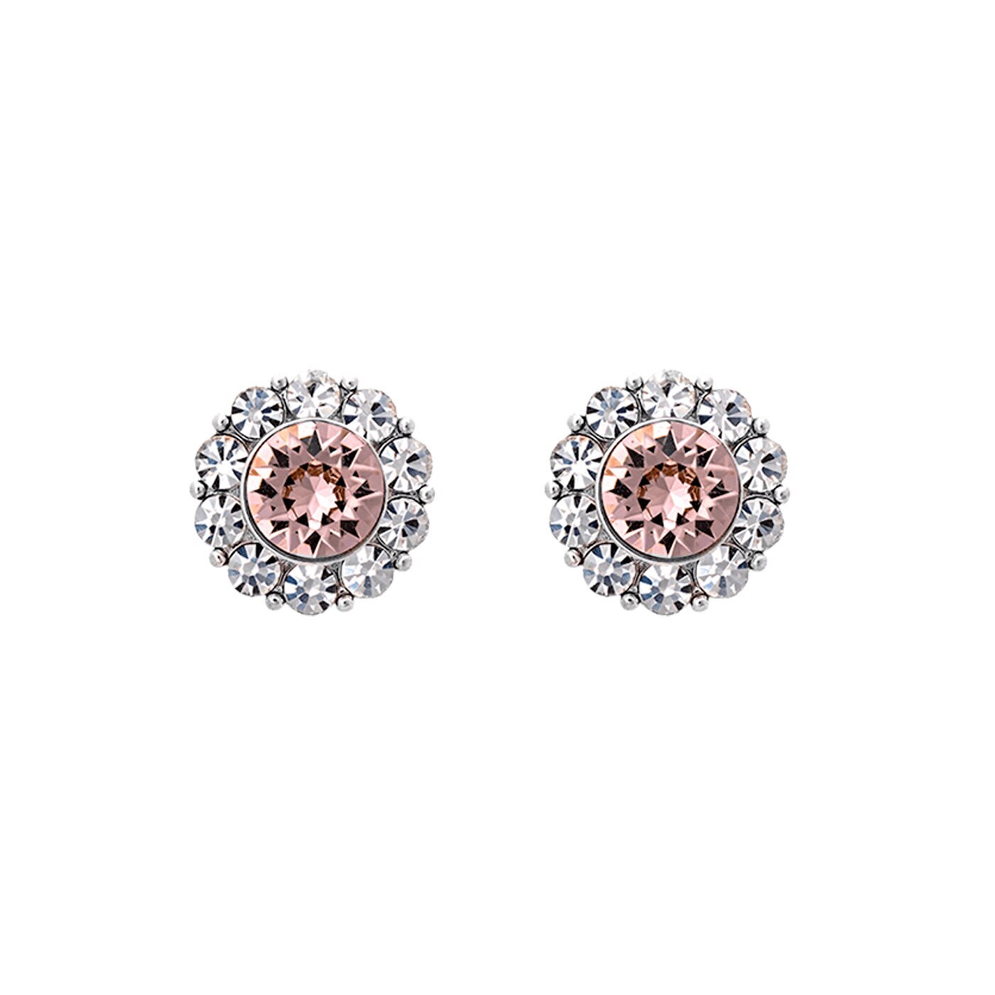 Miss Sofia earrings - Vintage rose (Silver)