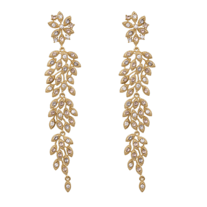 Laurel earrings - Watercolours