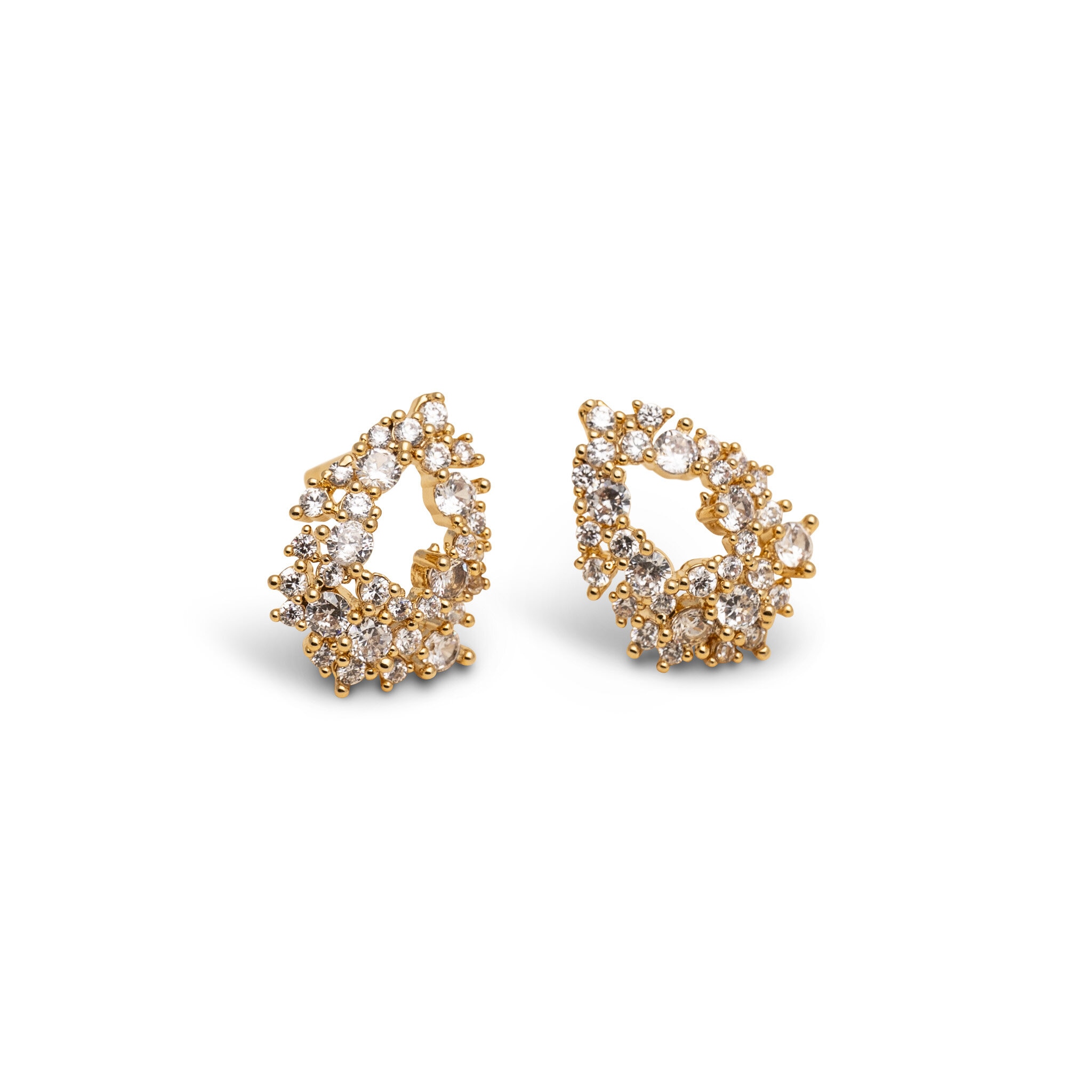 Petite Miss Alice earrings - Crystal