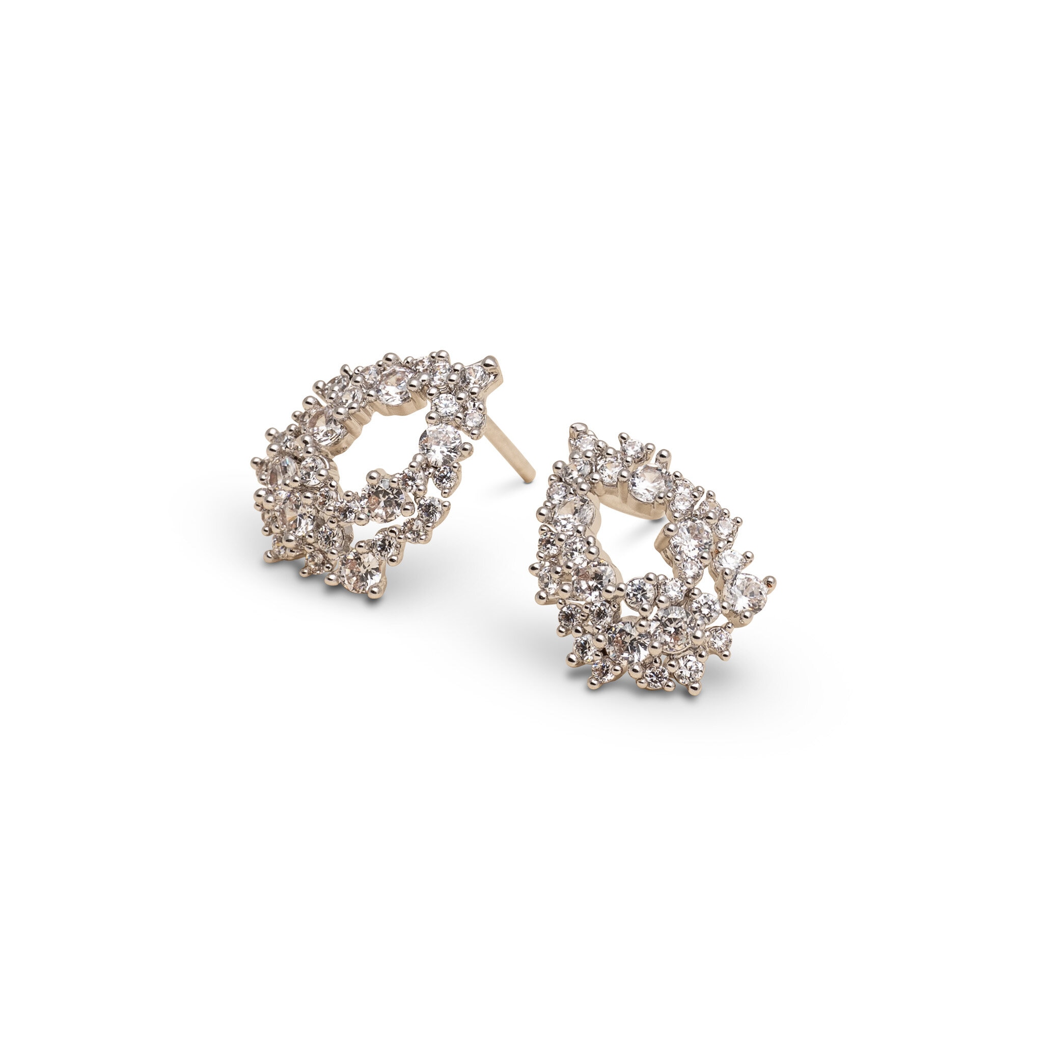 Petite Miss Alice earrings - Crystal
