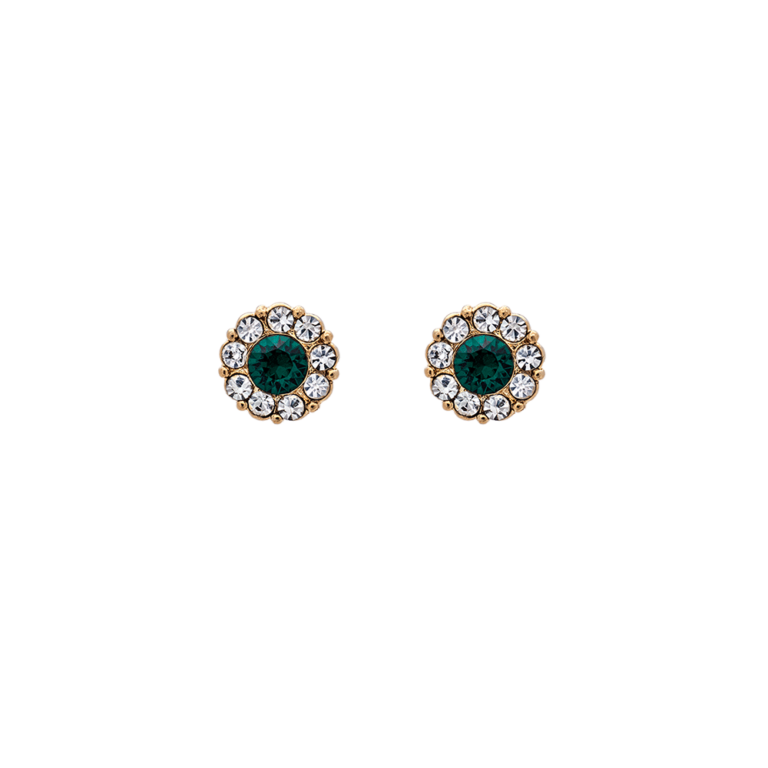 Petite Miss Sofia earrings - Emerald