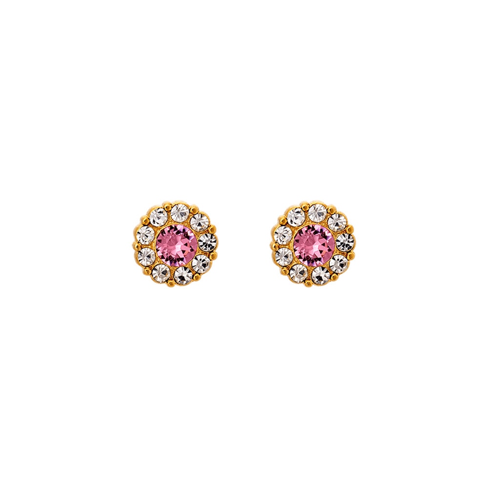 Petite Miss Sofia earrings - Light rose
