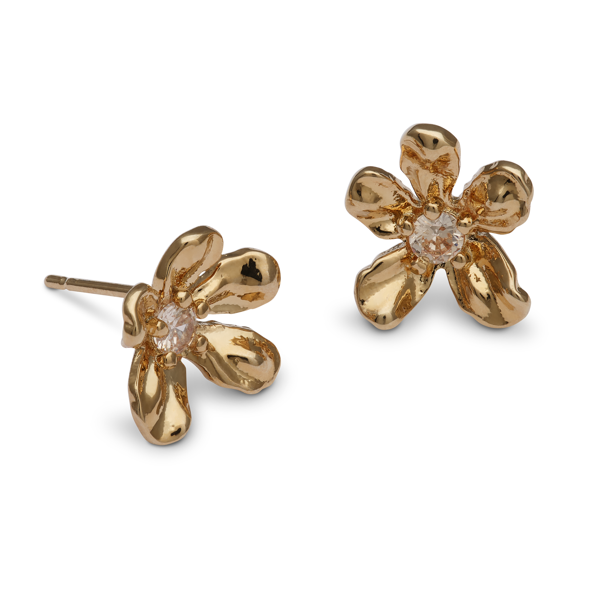 Petite Eponine stud earrings - Gold