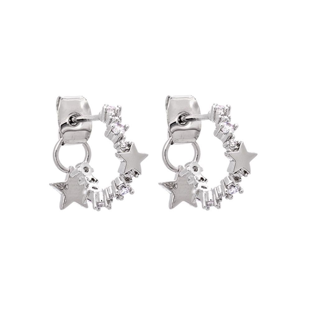 Petite Capella earrings silver