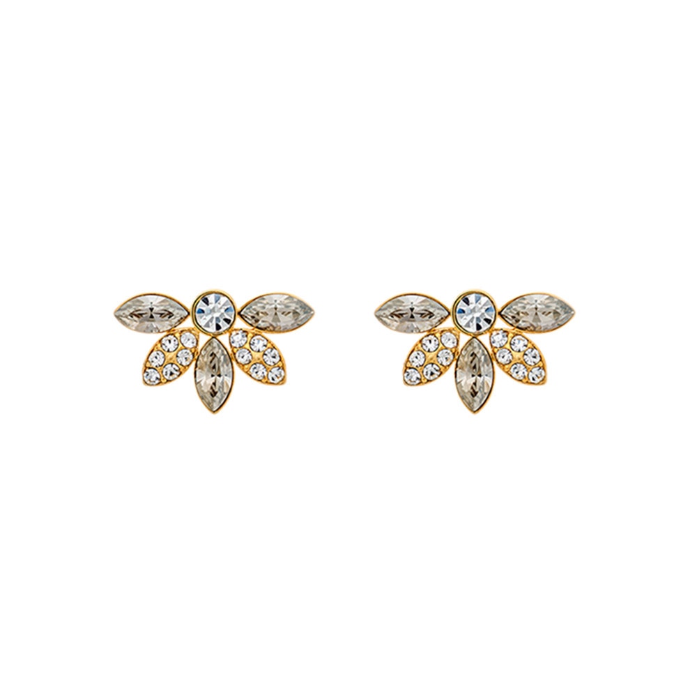 Petite Lucia earrings Silvershade gold