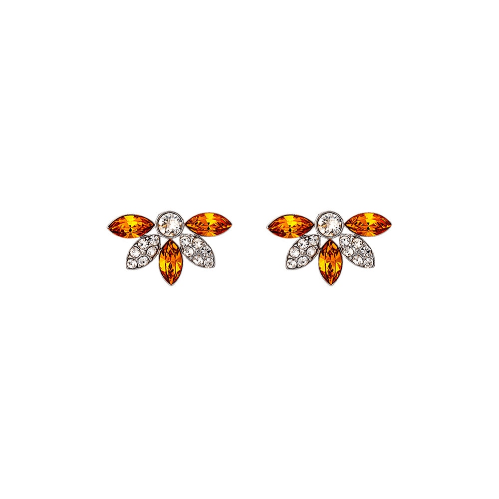 Petite Lucia earrings - Golden topaz