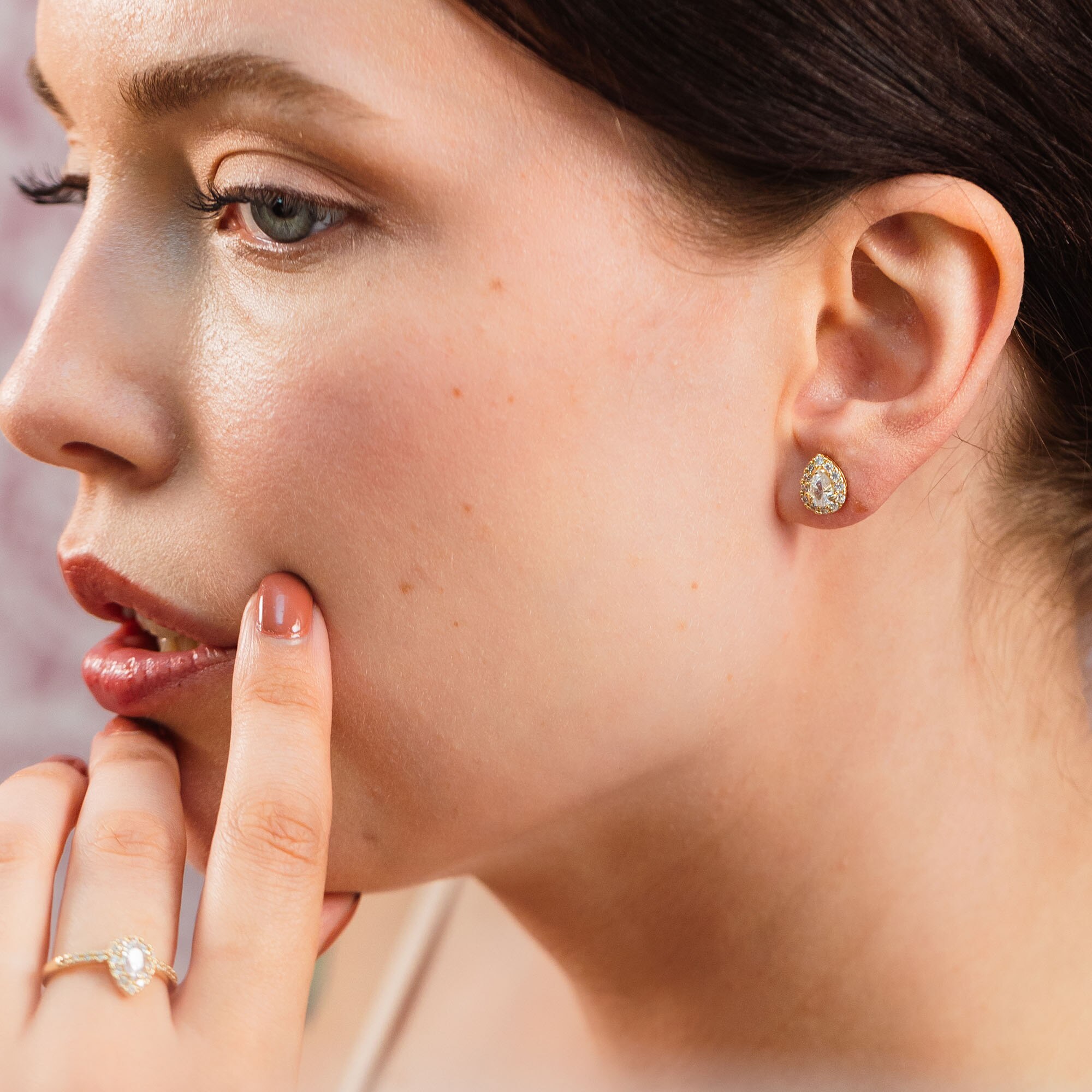 Bianca earrings - Crystal
