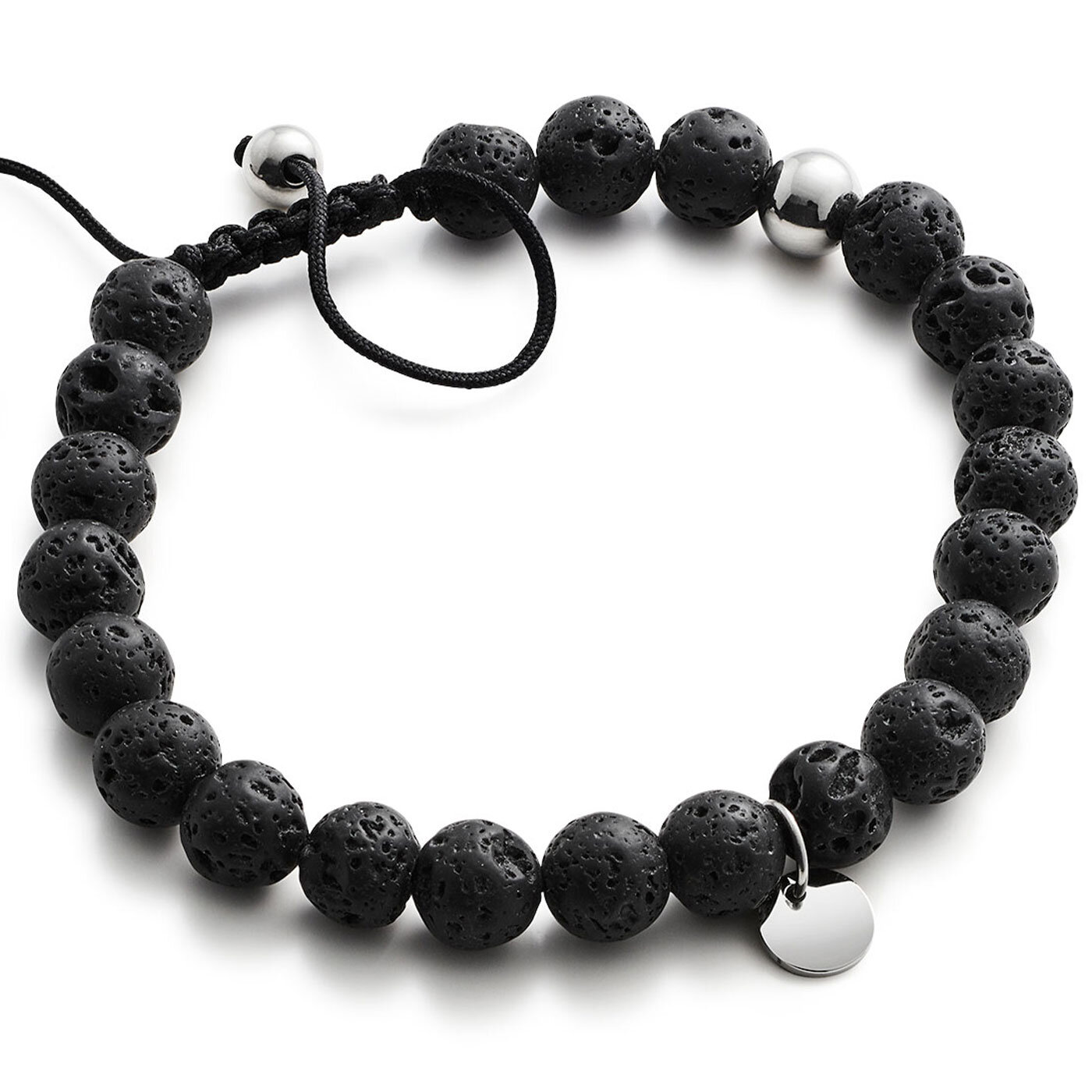 Black Beads Bracelet