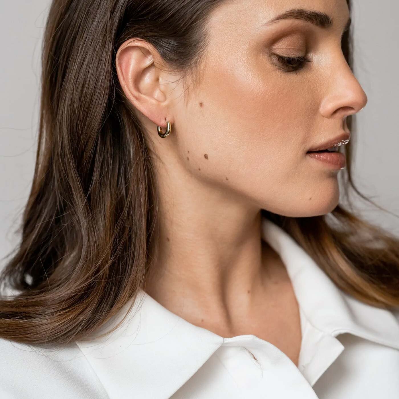 Milano Earrings silver gold