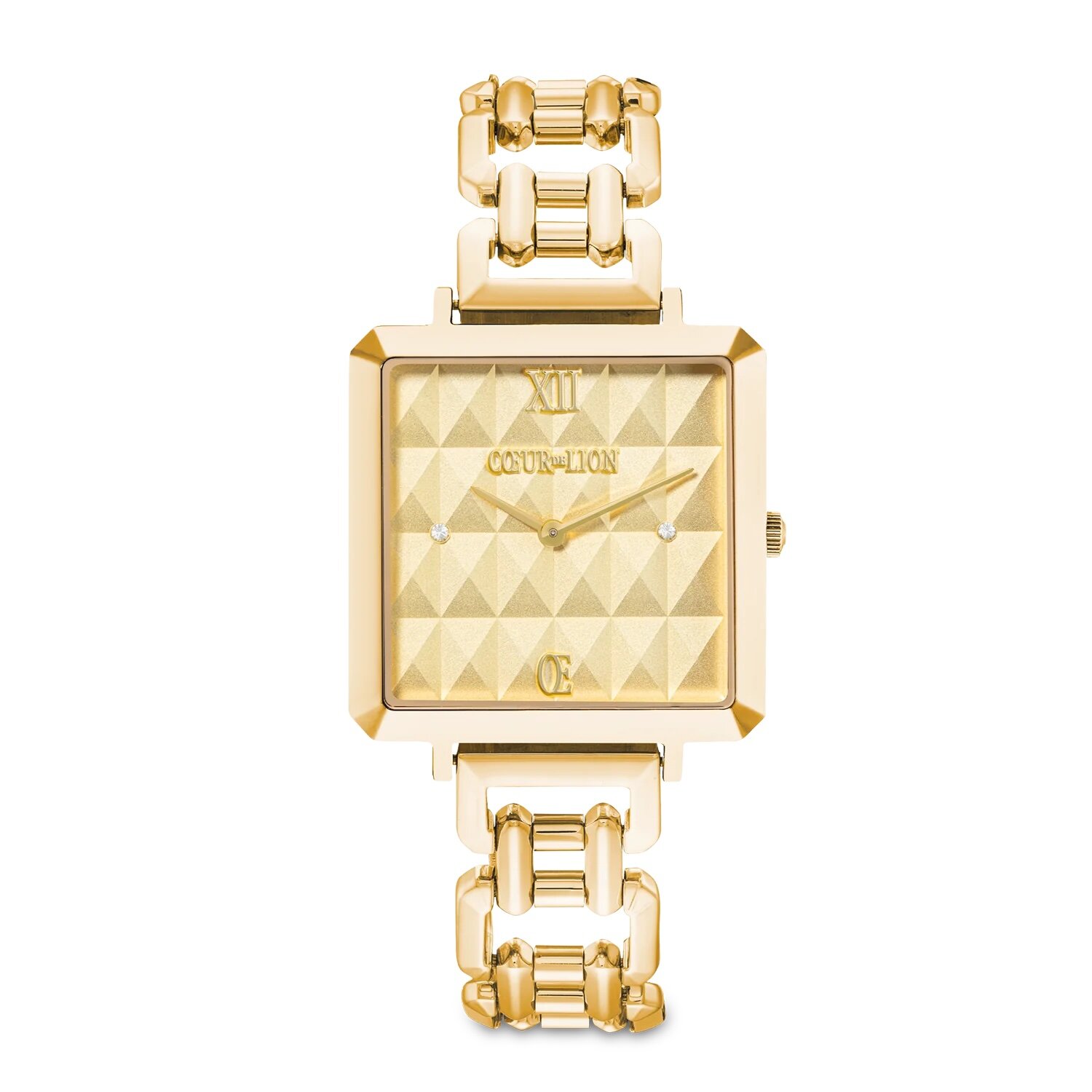 Watch Iconic Cube Spikes Statement Gold