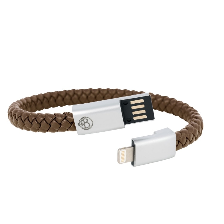 iPhone-USB armband medium (brun) 19 cm