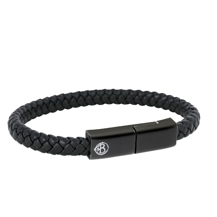 iPhone-USB armband large (svart/svart) 21 cm