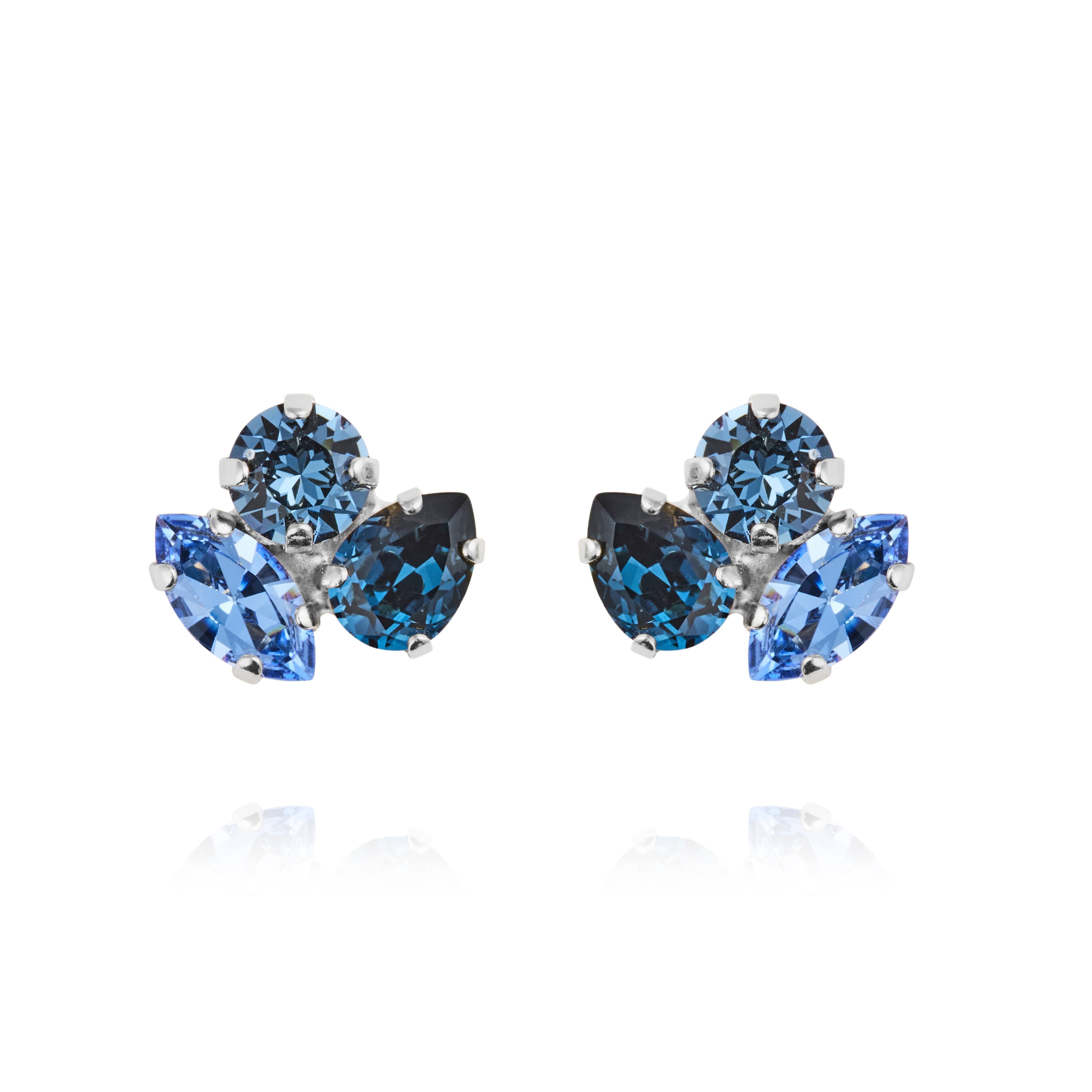 Ana Earrings / Denimblue Combo