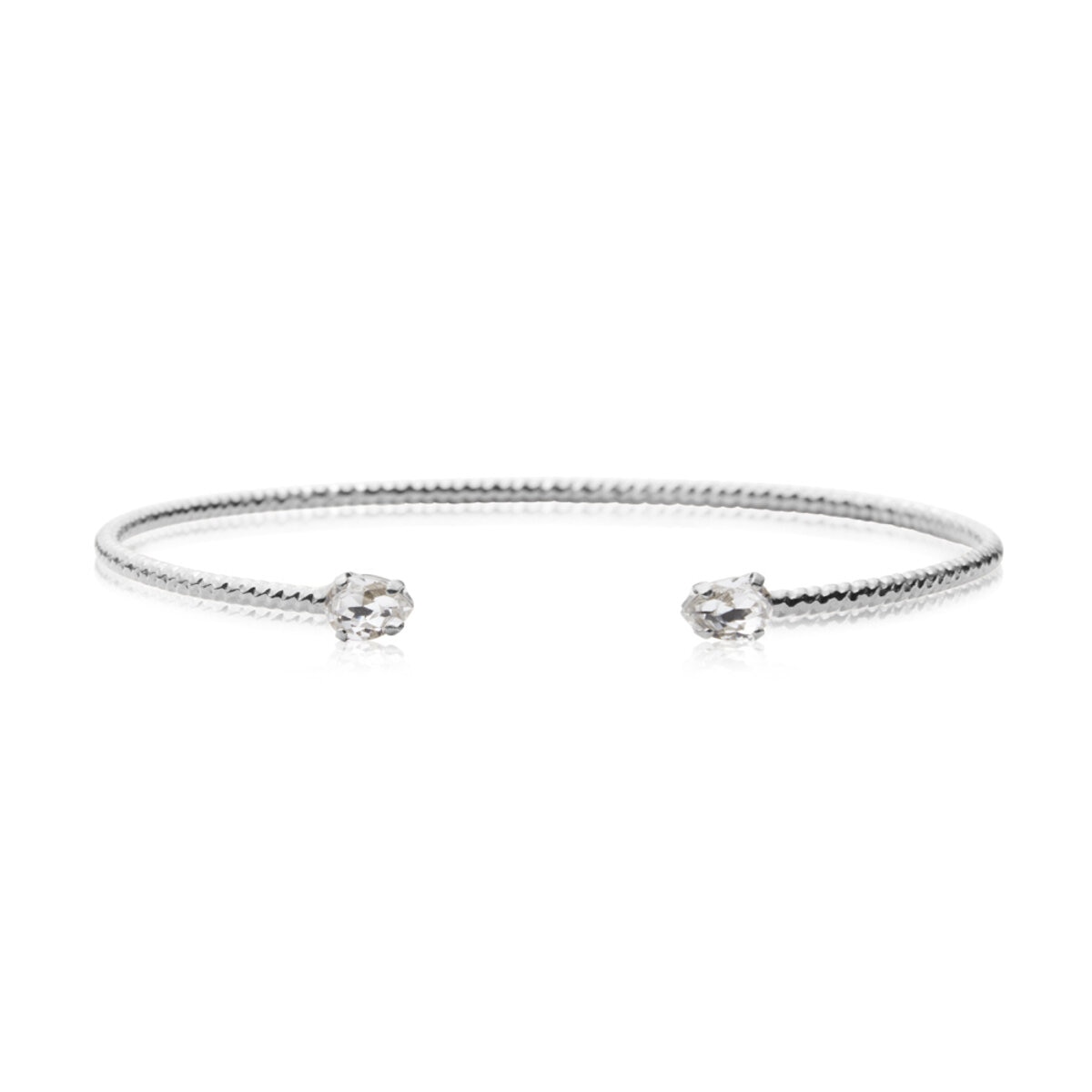 Amelia Bracelet Rhodium / Crystal