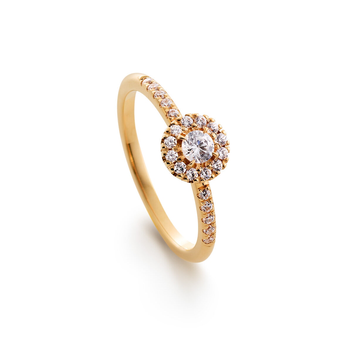 Arianna 0,34 ct rödguld