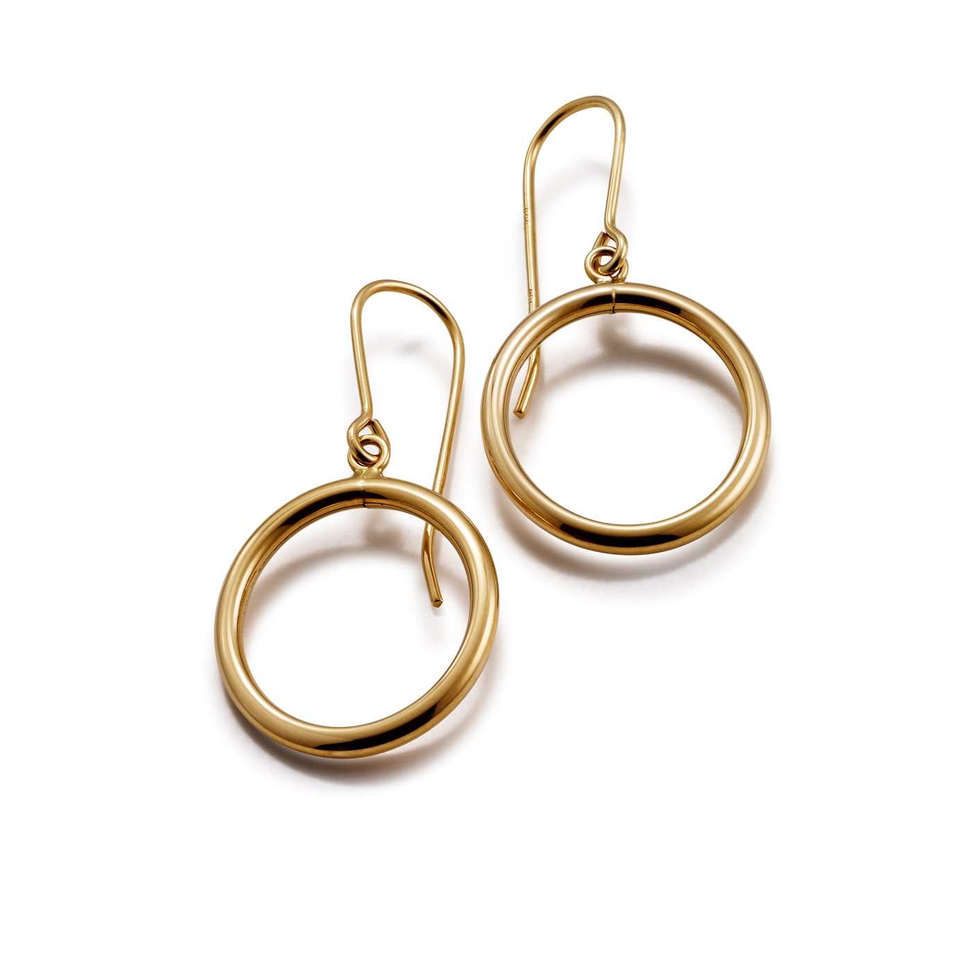 Gold Circles earrings