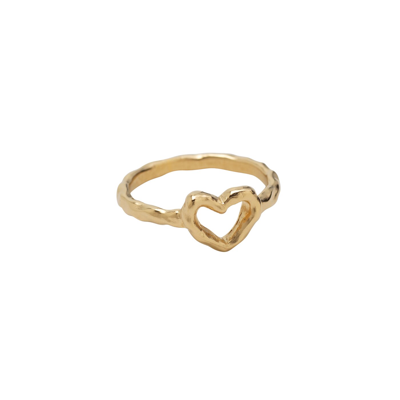 Sand ring förgylld