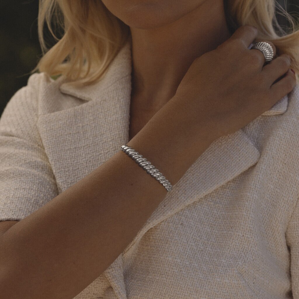 Ingrid Silver Cuff