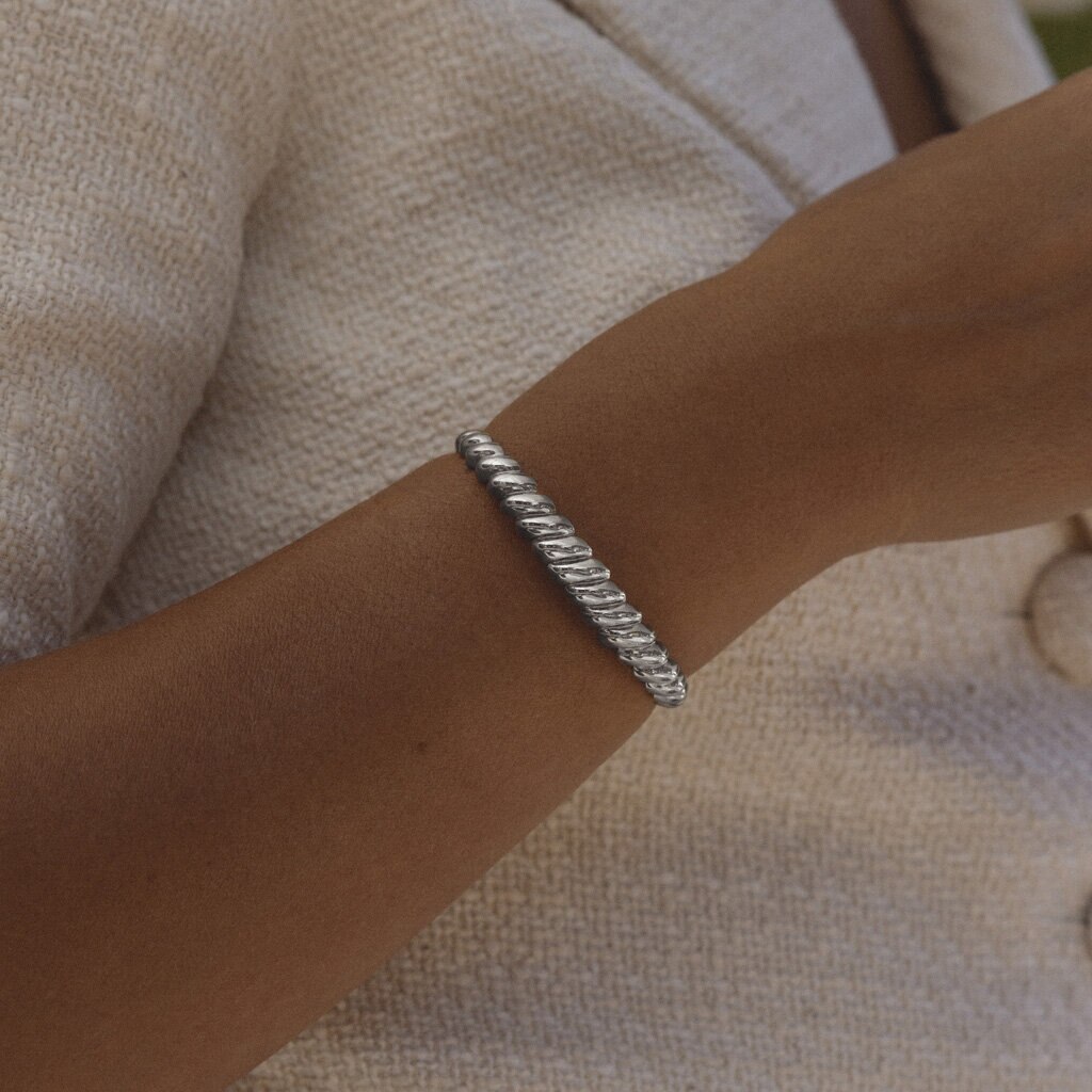 Ingrid Silver Cuff