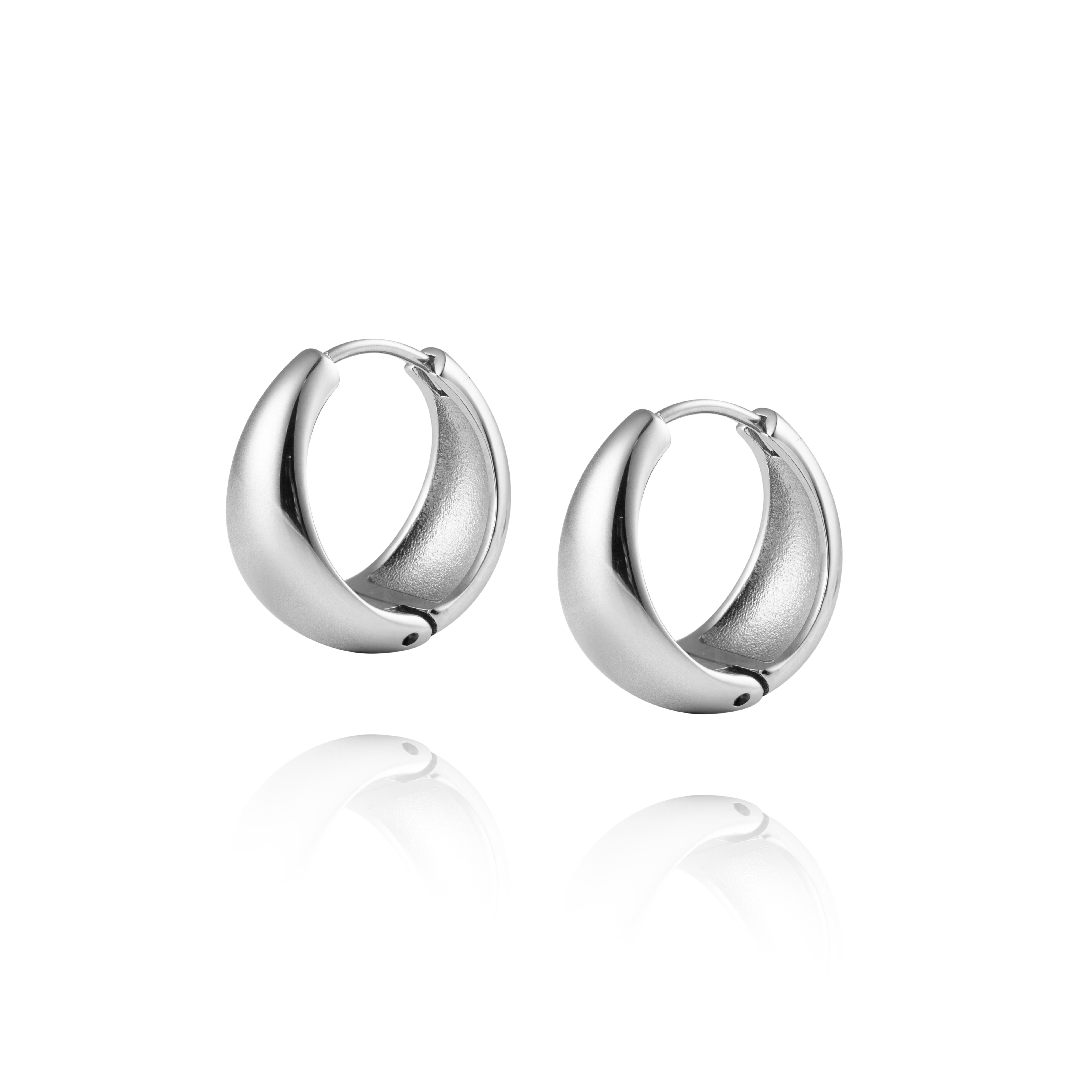 Bold Hoops Silver Large