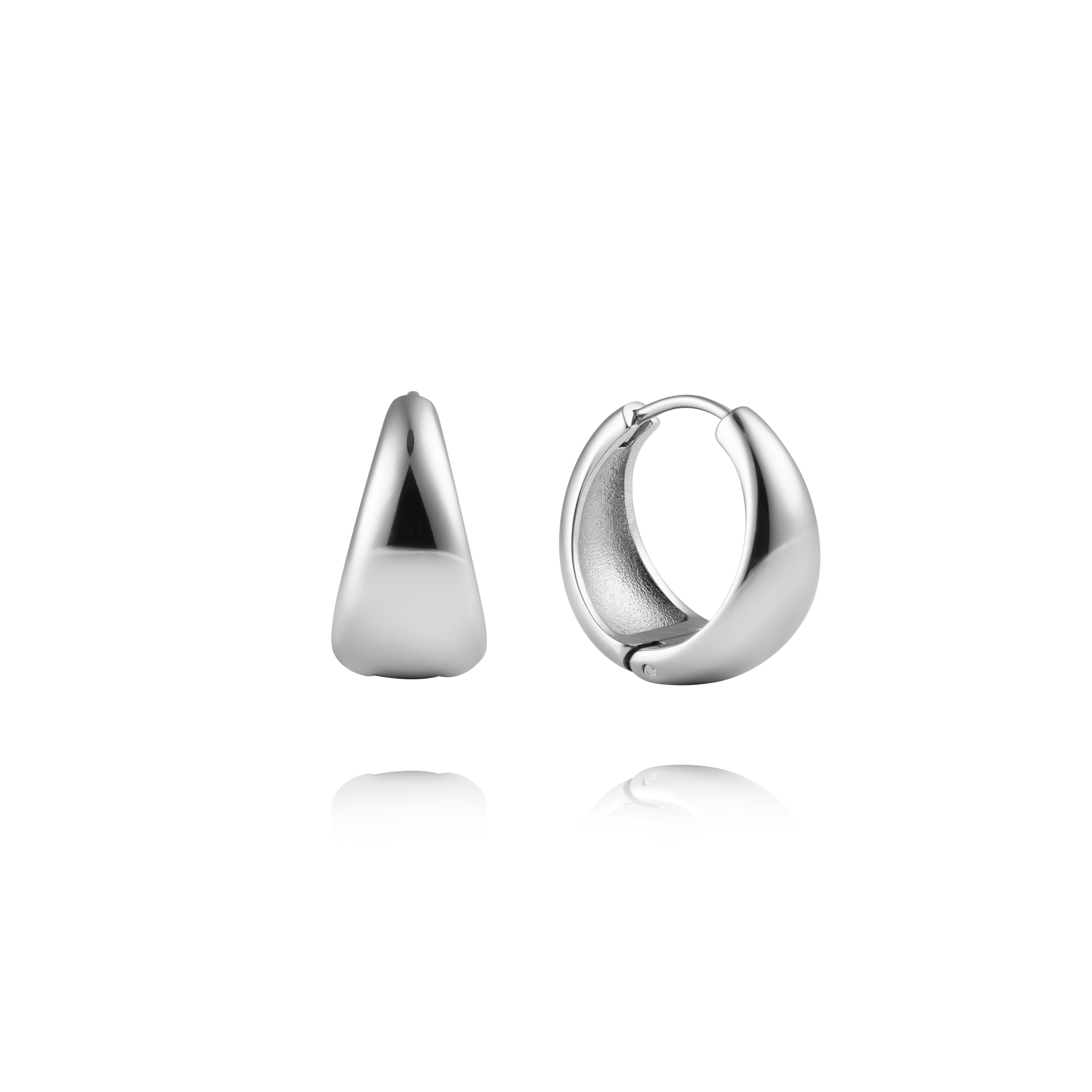 Bold Hoops Silver Large