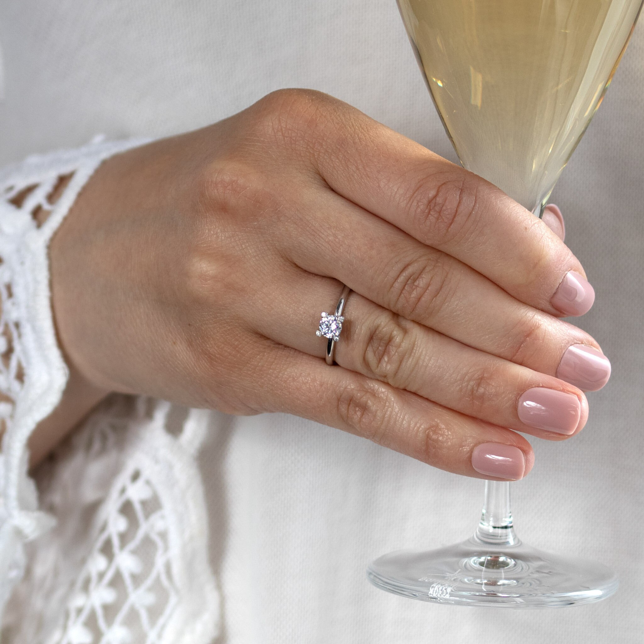 Belle 0,50 ct rödguld