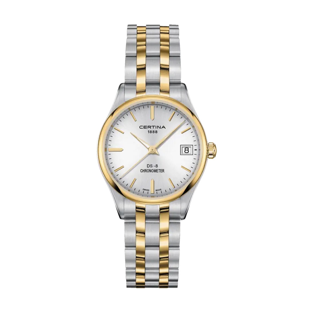 DS 8/LR/Q.COSC/BICO/ST BI/SILVER DIAL