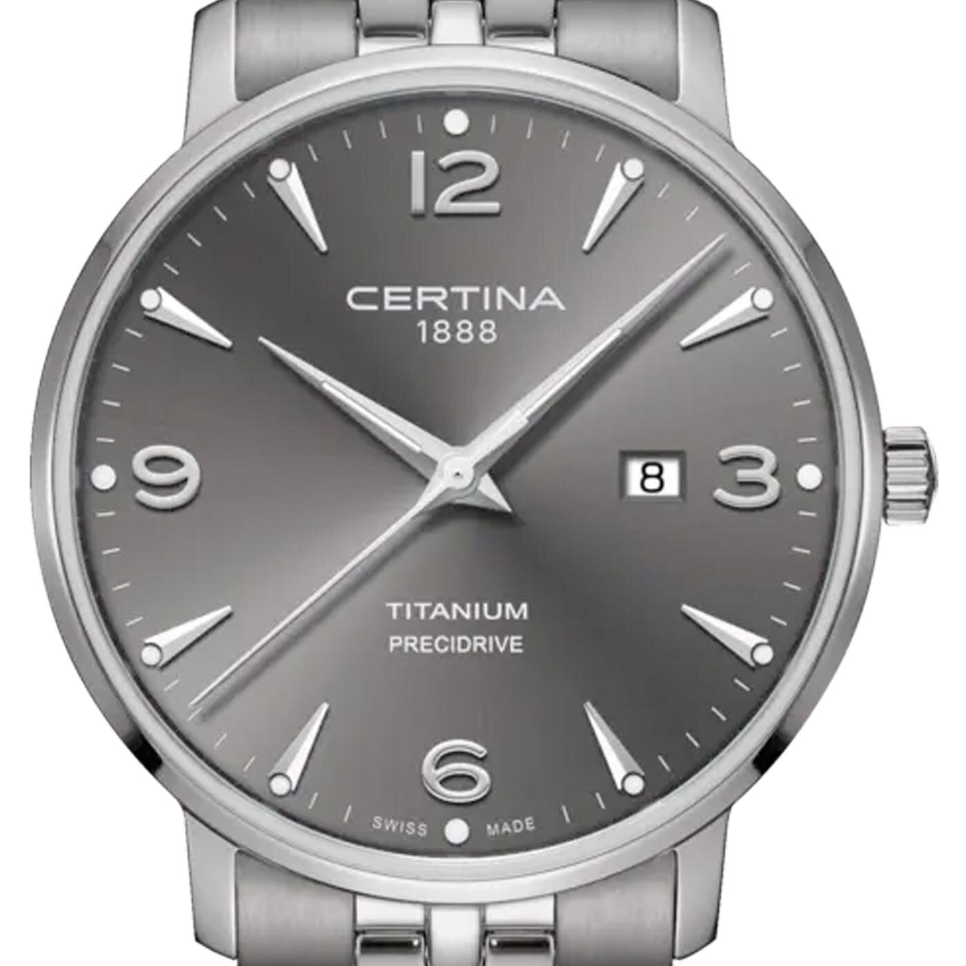 DS CAIMANO/GR/Q/TI/GREY DIAL