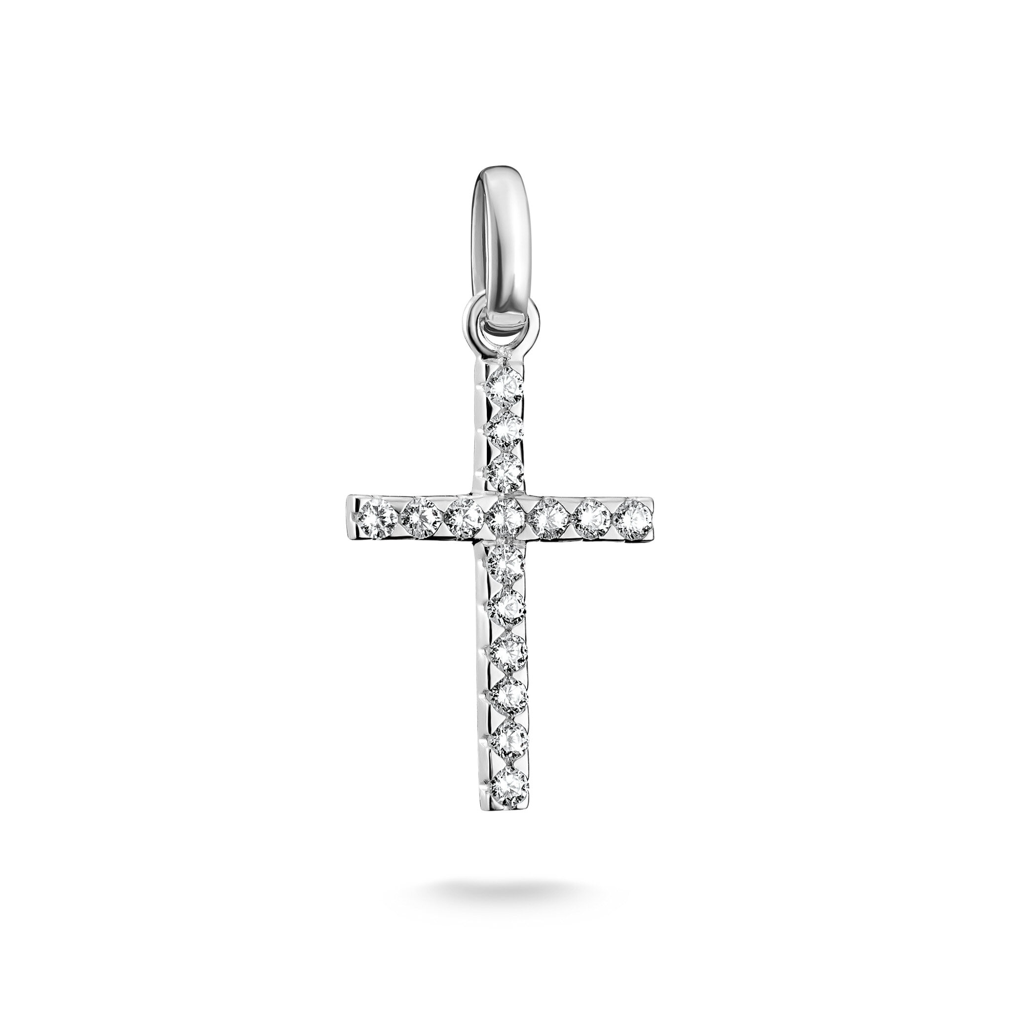Charm-hängsmycke kors med stenar Connect 