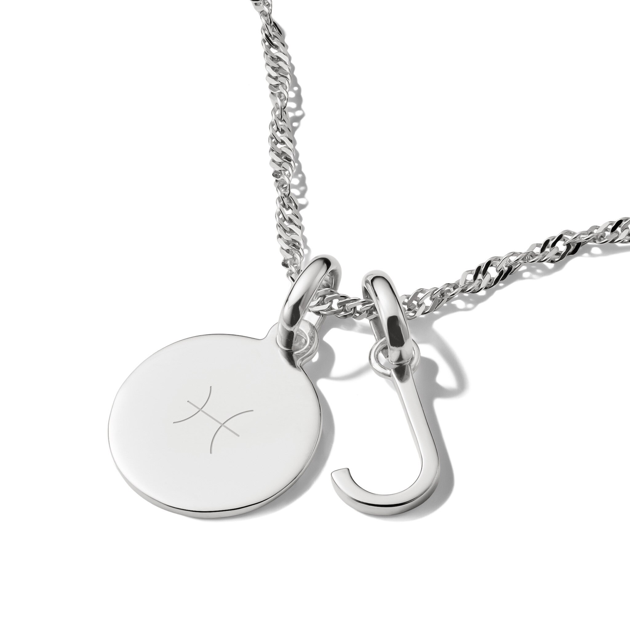 Charm-hängsmycke bokstaven J Connect