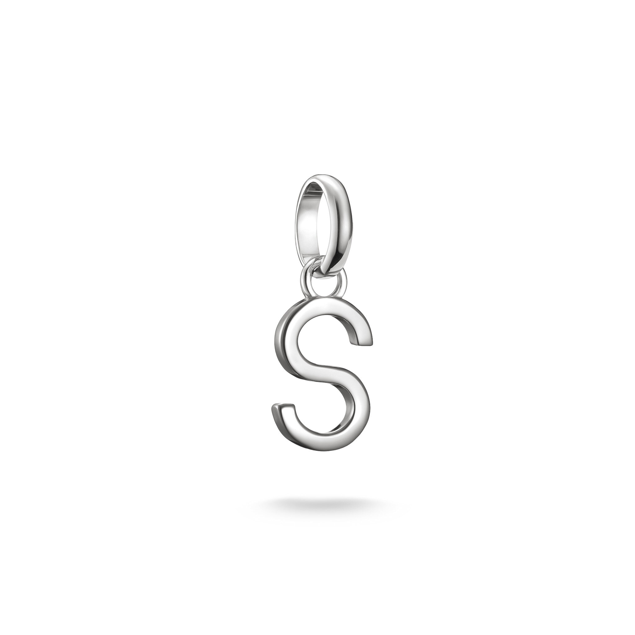 Charm-hängsmycke bokstaven S Connect