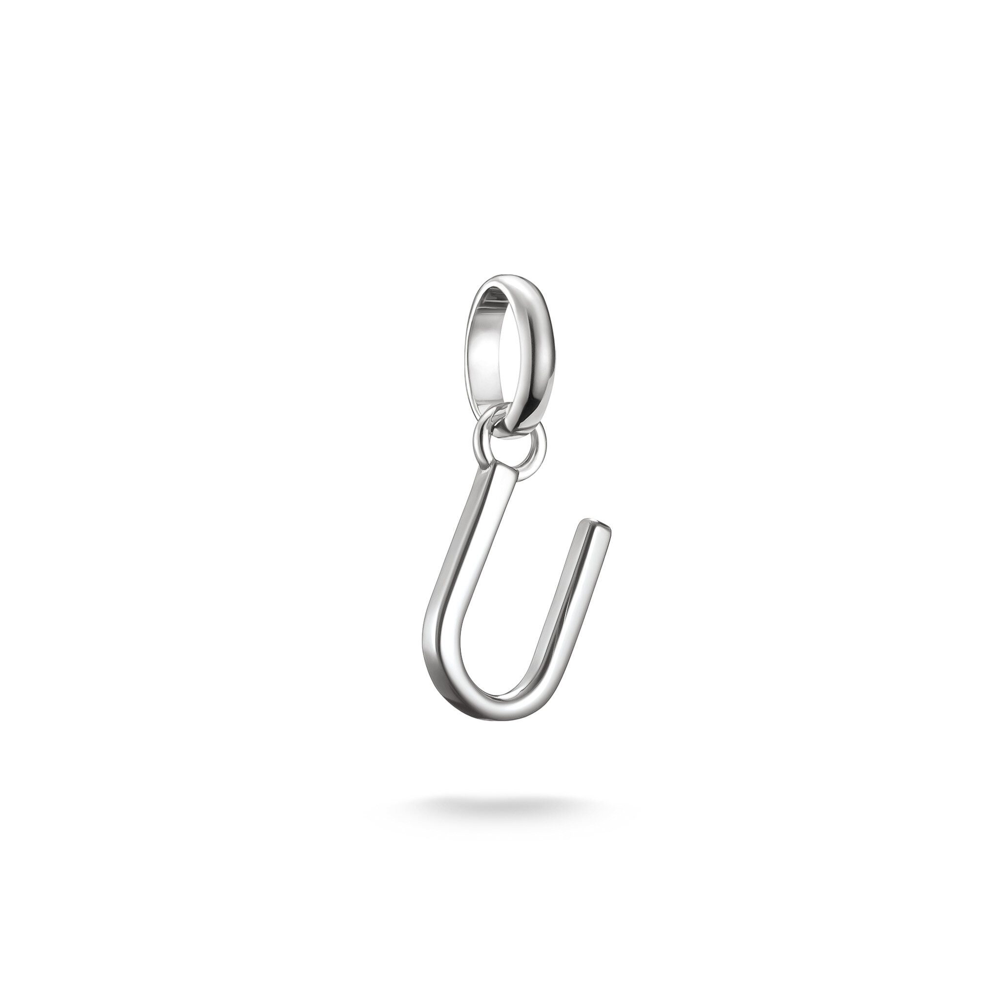 Charm-hängsmycke bokstaven U Connect